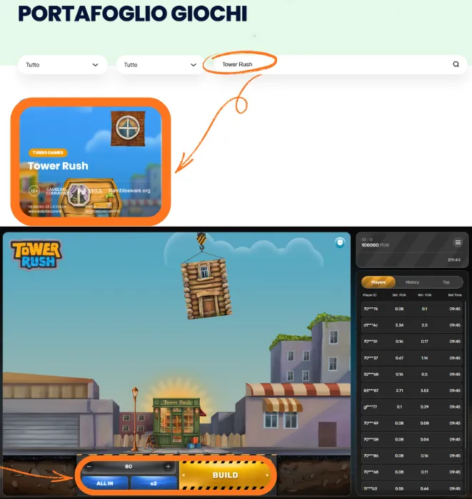 Gioca gratis