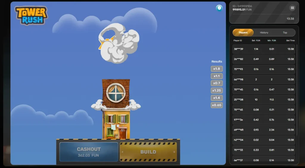 Schermata di gioco 2